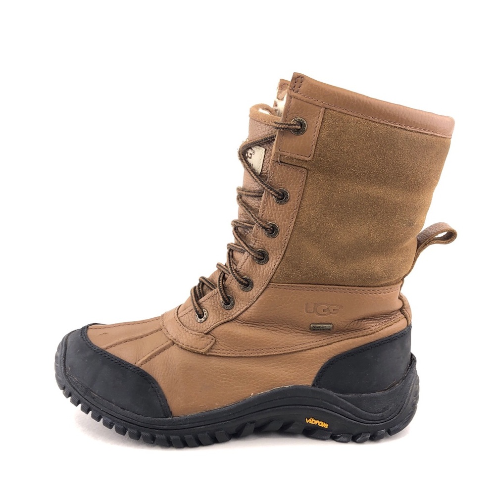 UGG Adirondack II Brown Leather Winter Boots